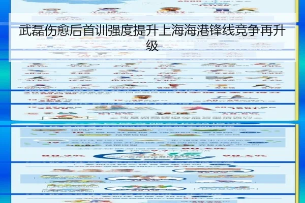 武磊伤愈后首训强度提升上海海港锋线竞争再升级 | WANMEISPORTS